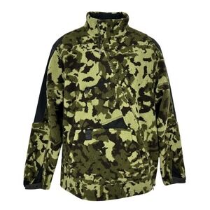 Nike x Matthew Williams MMW 2.0 Camouflage Fleece Pullover Jacket Size S - CJ